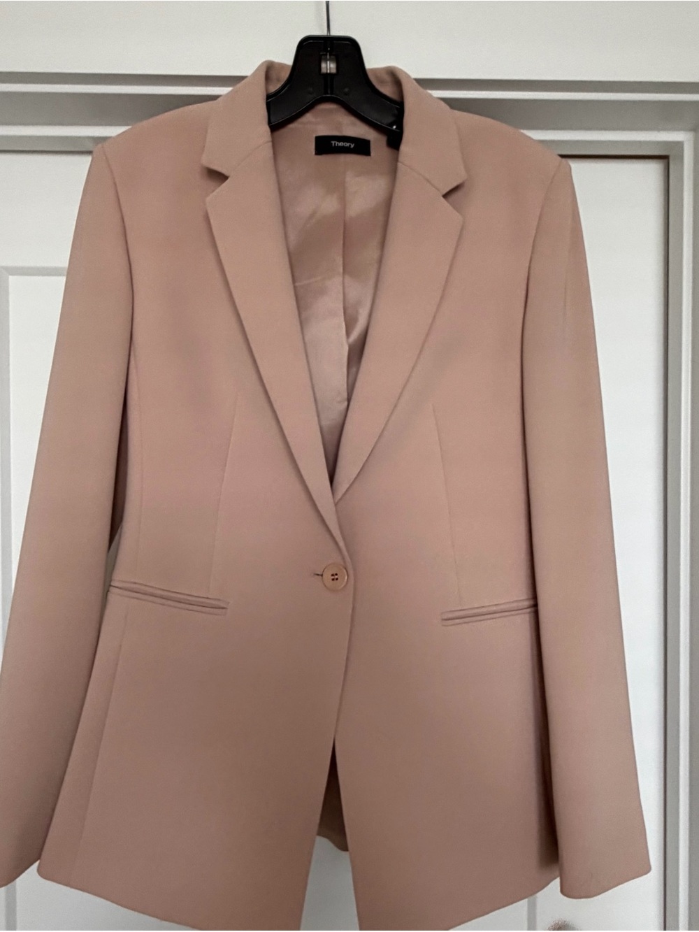 Theory Blazer in Blush Taupe size 4